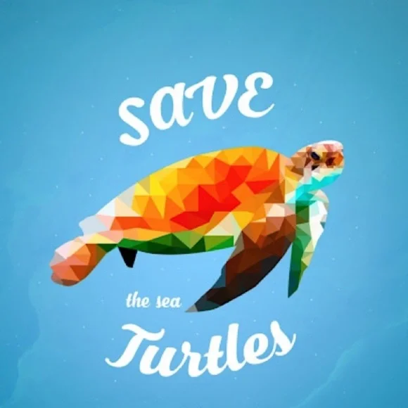 “Just Keep Swimming” Turtle Ocean/Beach Earrings - Picture 9 of 11